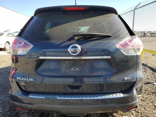 5N1AT2MT3FC766626 - 2015 NISSAN ROGUE S BLUE photo 6