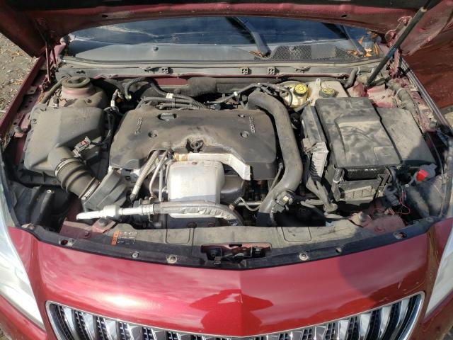 2G4GK5EX2G9202166 - 2016 BUICK REGAL RED photo 11