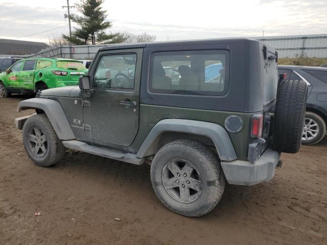 1J4FA24188L593648 - 2008 JEEP WRANGLER X GREEN photo 2