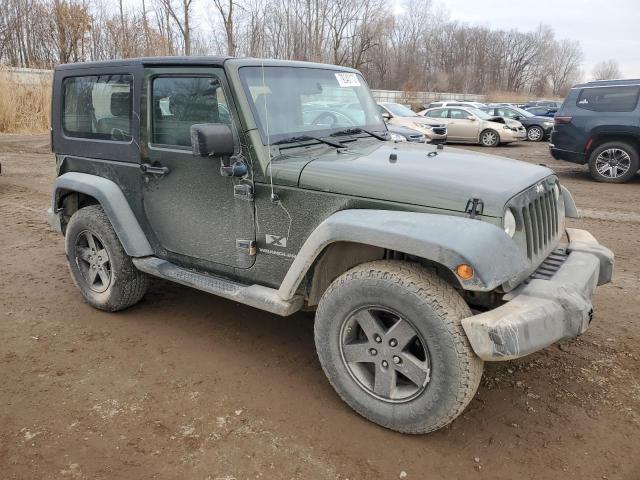 1J4FA24188L593648 - 2008 JEEP WRANGLER X GREEN photo 4