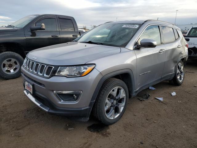 3C4NJDCB1KT620630 - 2019 JEEP COMPASS LIMITED GRAY photo 1