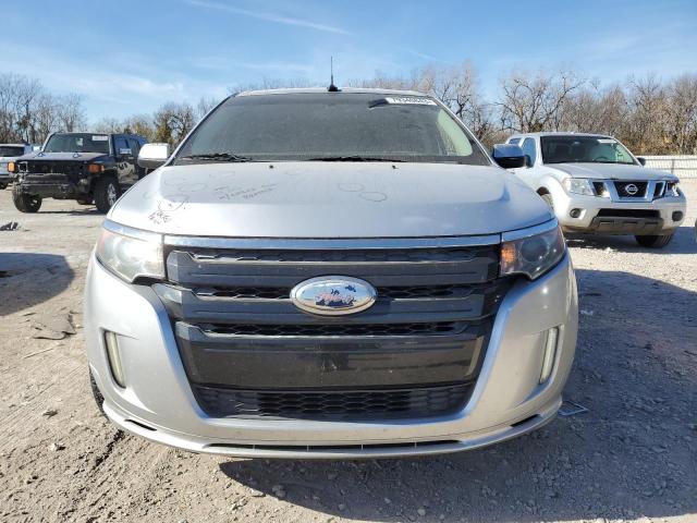 2FMDK3AK1DBA28872 - 2013 FORD EDGE SPORT SILVER photo 5