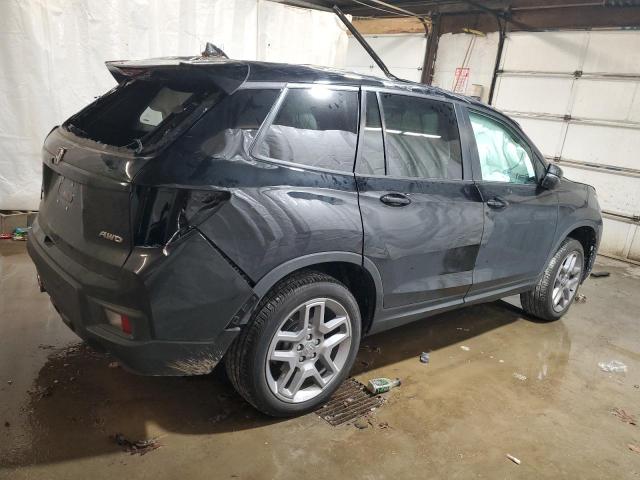 5FNYF8H58RB022892 - 2024 HONDA PASSPORT EXL BLACK photo 3