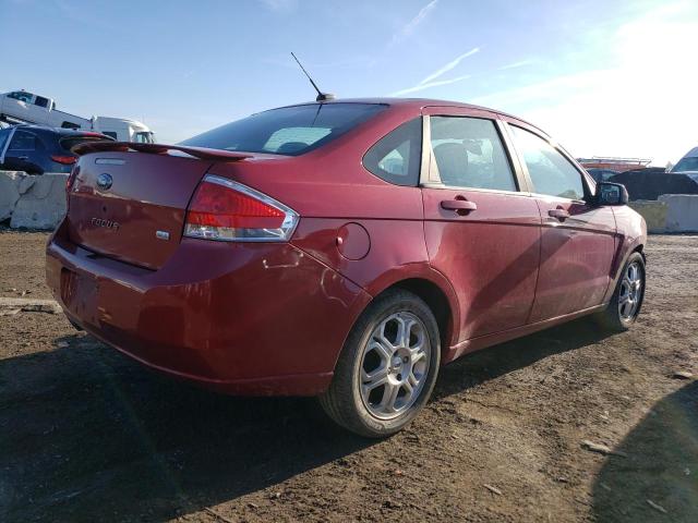 1FAHP36N39W141065 - 2009 FORD FOCUS SES RED photo 3