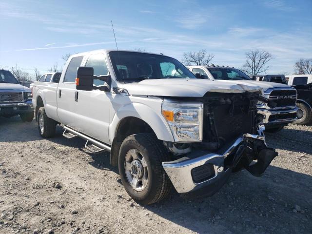 1FT8W3B60EEB83284 - 2014 FORD F350 SUPER DUTY WHITE photo 1