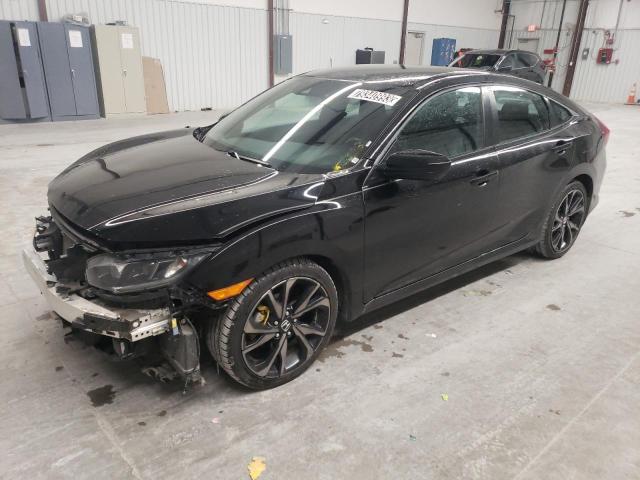 2HGFC2F81MH549994 - 2021 HONDA CIVIC SPORT 黑色 照片 1