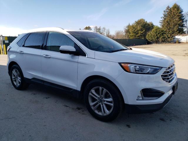 2FMPK4J97KBC40012 - 2019 FORD EDGE SEL WHITE photo 4