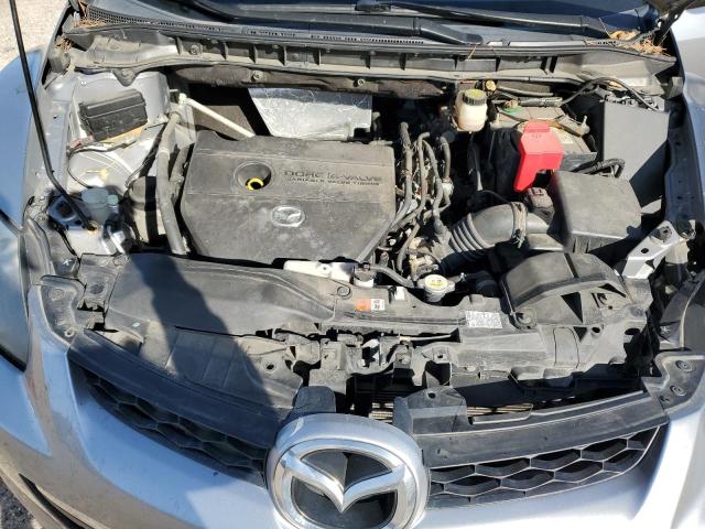 JM3ER2W54A0323616 - 2010 MAZDA CX-7 GRAY photo 12