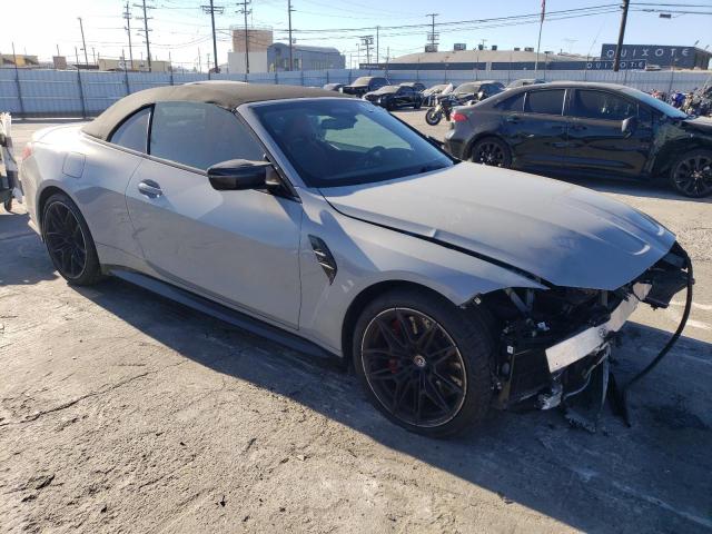 WBS33BA09PCM40637 - 2023 BMW M4 COMPETITION SILVER photo 4