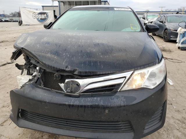 4T1BF1FK6CU092343 - 2012 TOYOTA CAMRY BASE BLACK photo 5