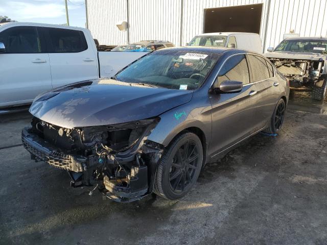 1HGCR2F50DA230902 - 2013 HONDA ACCORD SPORT შავი ფოტო 1