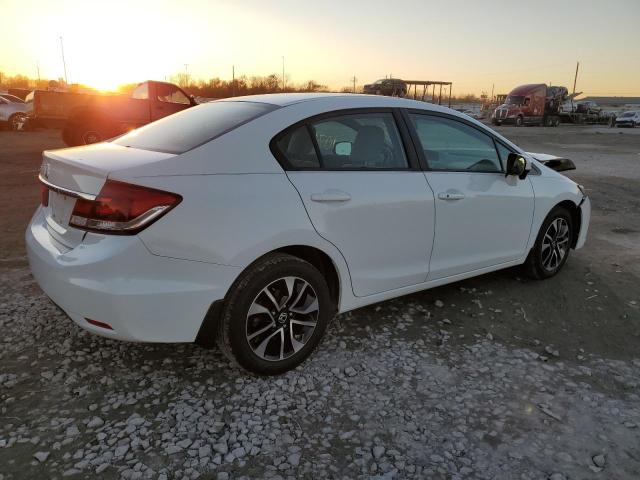 2HGFB2F89EH540125 - 2014 HONDA CIVIC EX WHITE photo 3