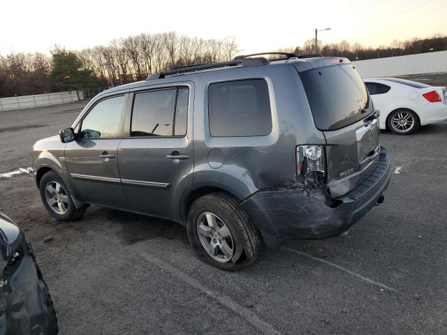 5FNYF4H5XAB015374 - 2010 HONDA PILOT EXL GRAY photo 2