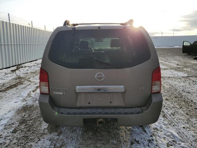 5N1AR18W66C605197 - 2006 NISSAN PATHFINDER LE ყავისფერი ფოტო 6