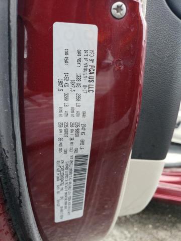 2C4RC1EG0HR844762 - 2017 CHRYSLER PACIFICA TOURING L PLUS BURGUNDY photo 13