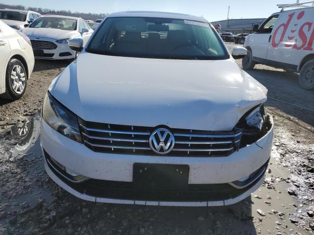 1VWCN7A39DC144986 - 2013 VOLKSWAGEN PASSAT SEL WHITE photo 5