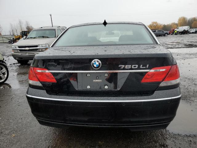 WBAHN03526DD98521 - 2006 BMW 760 LI BLACK photo 6