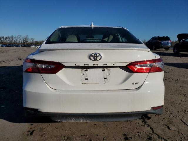 4T1C11AK4LU945445 - 2020 TOYOTA CAMRY LE WHITE photo 6