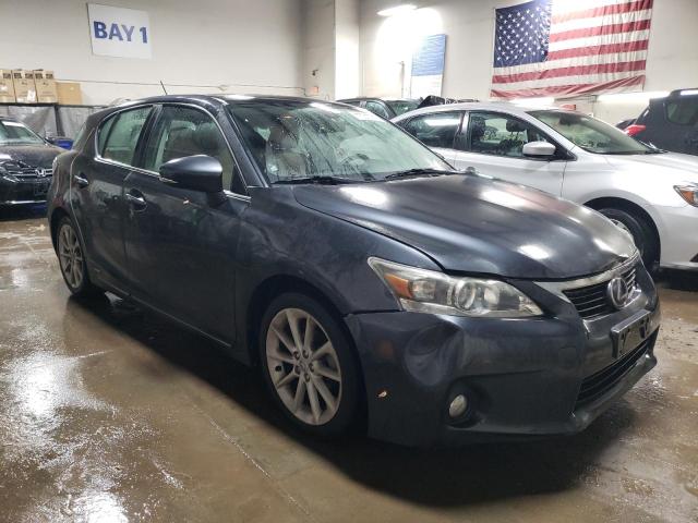 JTHKD5BH1B2016565 - 2011 LEXUS CT 200 GRAY photo 4