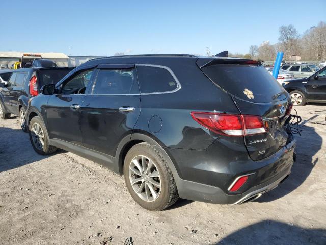 KM8SM4HF0JU266251 - 2018 HYUNDAI SANTA FE SE BLACK photo 2