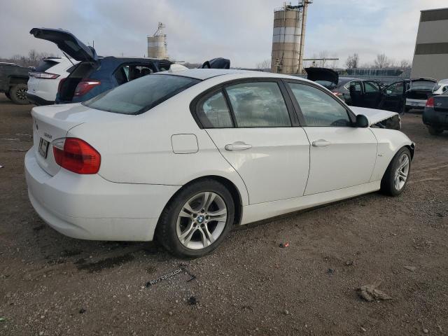 WBAVC53528F009693 - 2008 BMW 328I I SULEV WHITE photo 3