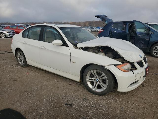 WBAVC53528F009693 - 2008 BMW 328I I SULEV WHITE photo 4