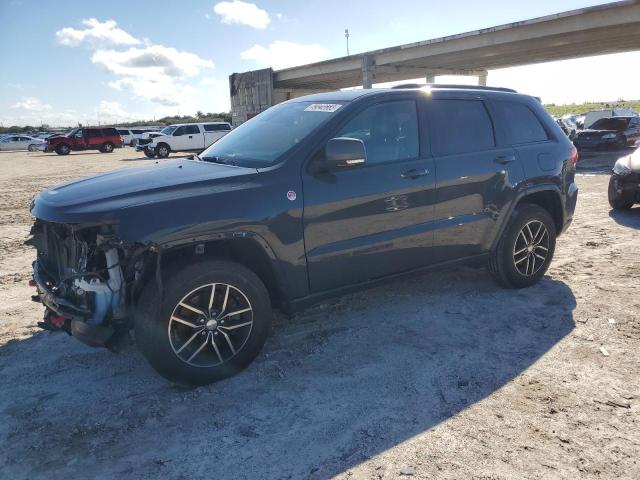 1C4RJFLT9HC782323 - 2017 JEEP GRAND CHER TRAILHAWK Սև լուսանկար 1