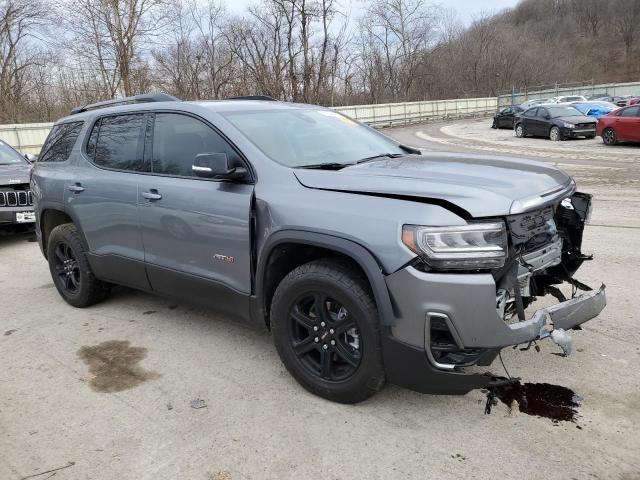 1GKKNLLSXNZ129105 - 2022 GMC ACADIA AT4 GRAY photo 4