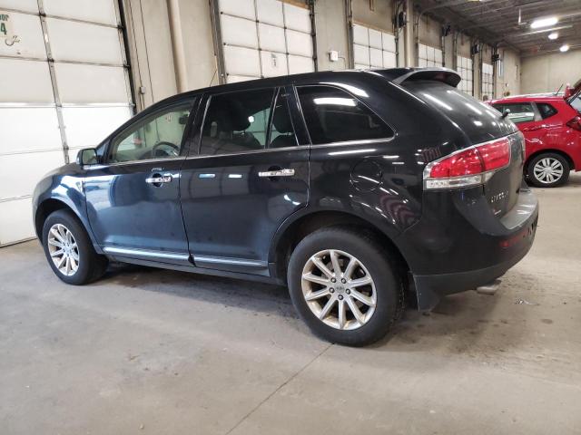 2LMDJ8JK7DBL05609 - 2013 LINCOLN MKX BLACK photo 2