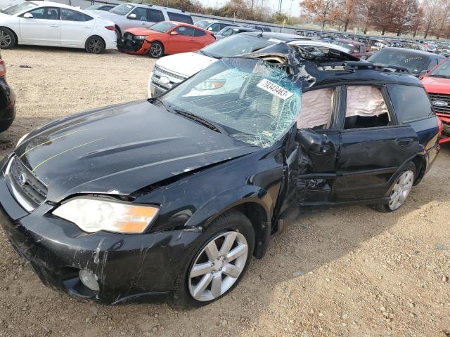 4S4BP62C566329289 - 2006 SUBARU LEGACY OUTBACK 2.5I LIMITED BLACK photo 1