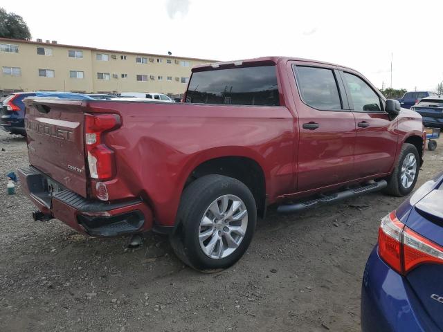 3GCPWBEK6LG234730 - 2020 CHEVROLET SILVERADO C1500 CUSTOM BURGUNDY photo 3