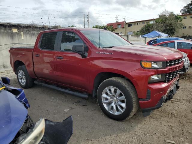 3GCPWBEK6LG234730 - 2020 CHEVROLET SILVERADO C1500 CUSTOM BURGUNDY photo 4