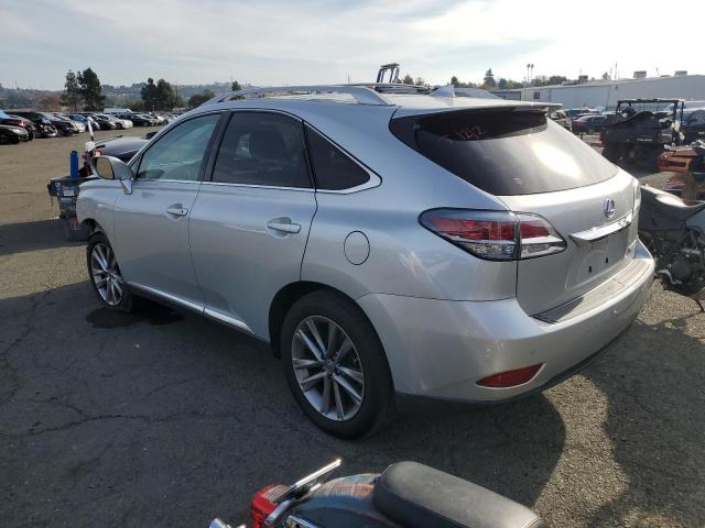 JTJZK1BAXF2421084 - 2015 LEXUS RX 350 SILVER photo 2