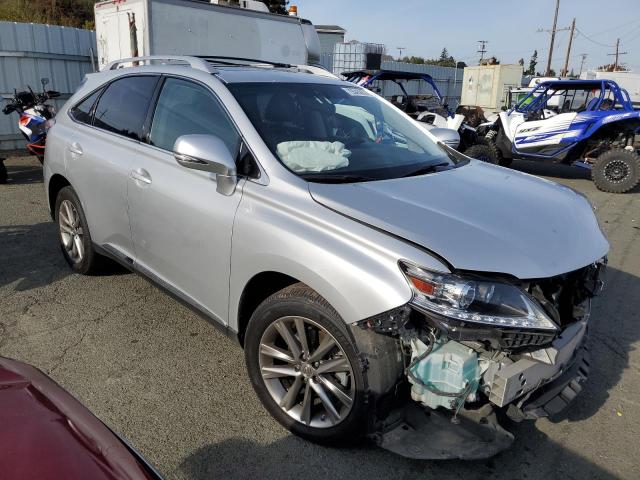 JTJZK1BAXF2421084 - 2015 LEXUS RX 350 SILVER photo 4