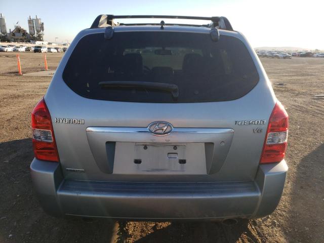 KM8JN12D37U634624 - 2007 HYUNDAI TUCSON SE SILVER photo 6