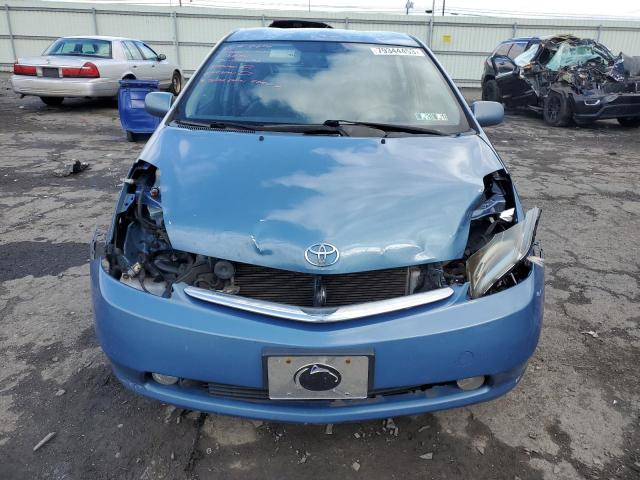 JTDKB20U663167018 - 2006 TOYOTA PRIUS BLUE photo 5