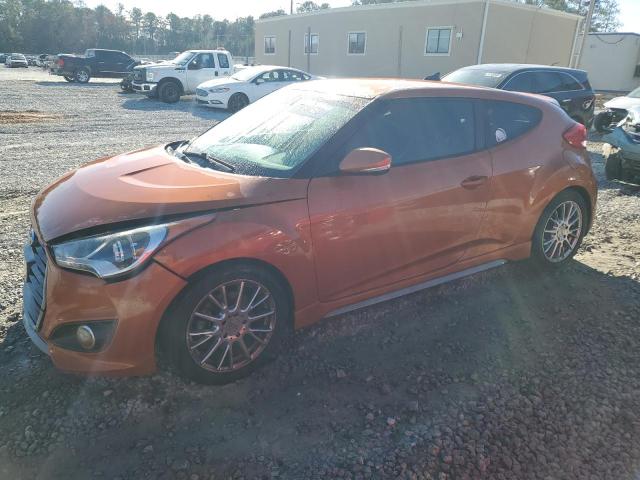 KMHTC6AE9GU283949 - 2016 HYUNDAI VELOSTER TURBO ORANGE photo 1