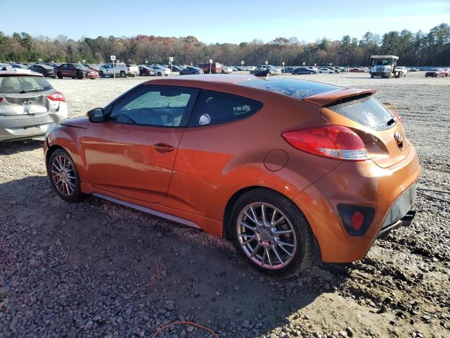 KMHTC6AE9GU283949 - 2016 HYUNDAI VELOSTER TURBO ORANGE photo 2