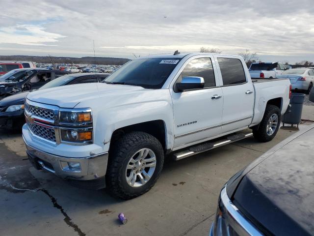 3GCPCSEC9EG314656 - 2014 CHEVROLET SILVERADO C1500 LTZ WHITE photo 1