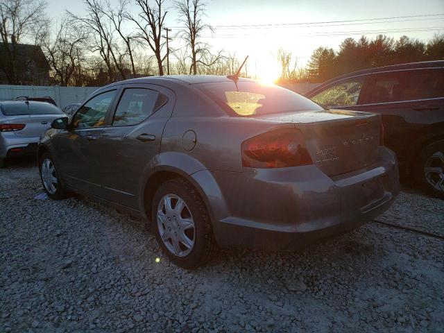 1B3BD4FB6BN572582 - 2011 DODGE AVENGER EXPRESS GRAY photo 2