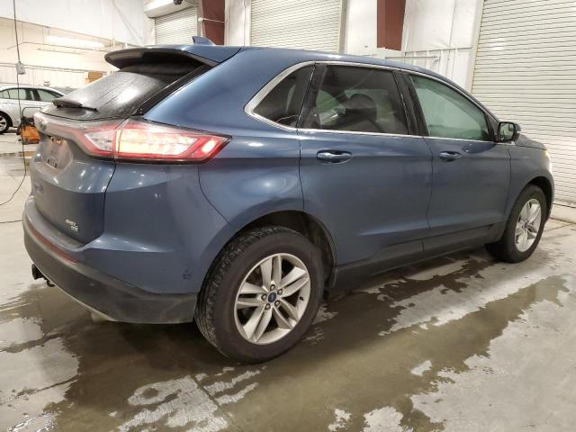 2FMPK4J86JBB13354 - 2018 FORD EDGE SEL BLUE photo 3