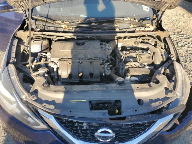 3N1AB7AP6KY281168 - 2019 NISSAN SENTRA S BLUE photo 11