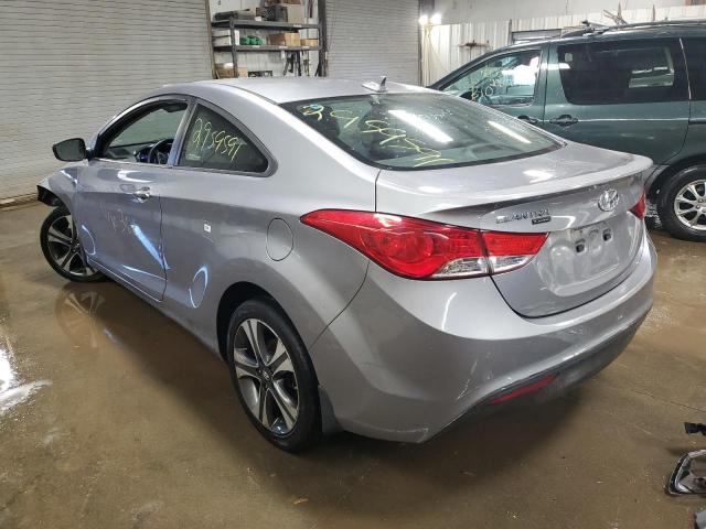 KMHDH6AE1DU016368 - 2013 HYUNDAI ELANTRA CO GS SILVER photo 2