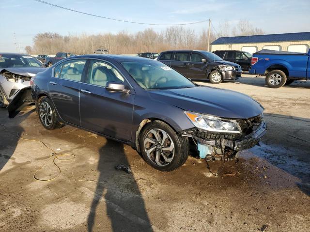 1HGCR2F87GA038603 - 2016 HONDA ACCORD EXL GRAY photo 4