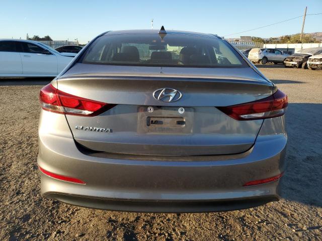 5NPD84LF4JH287011 - 2018 HYUNDAI ELANTRA SEL GRAY photo 6