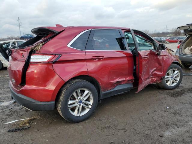 2FMPK4J90GBB87368 - 2016 FORD EDGE SEL RED photo 3