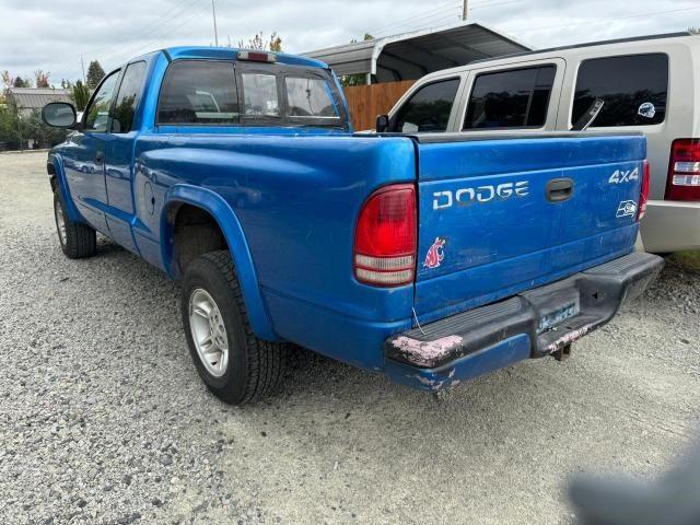 1B7GG22Y3WS625823 - 1998 DODGE DAKOTA BLUE photo 3