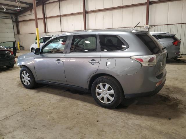 JA4AD2A31EZ016363 - 2014 MITSUBISHI OUTLANDER ES GRAY photo 2