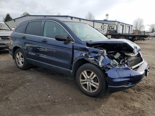 5J6RE4H55AL041962 - 2010 HONDA CR-V EX BLUE photo 4