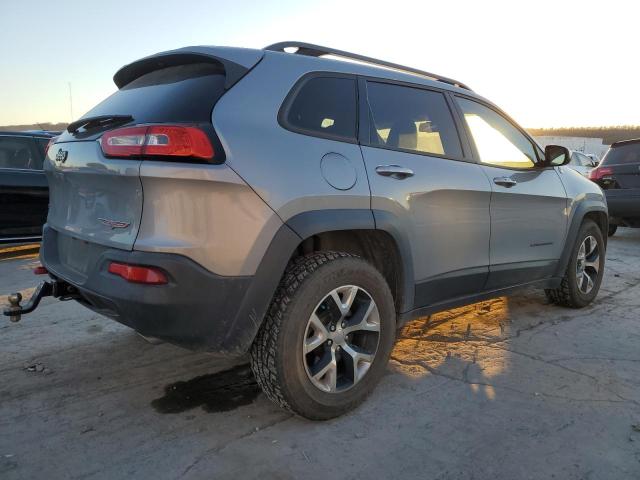 1C4PJMBS9EW199250 - 2014 JEEP CHEROKEE TRAILHAWK ნაცრისფერი ფოტო 3